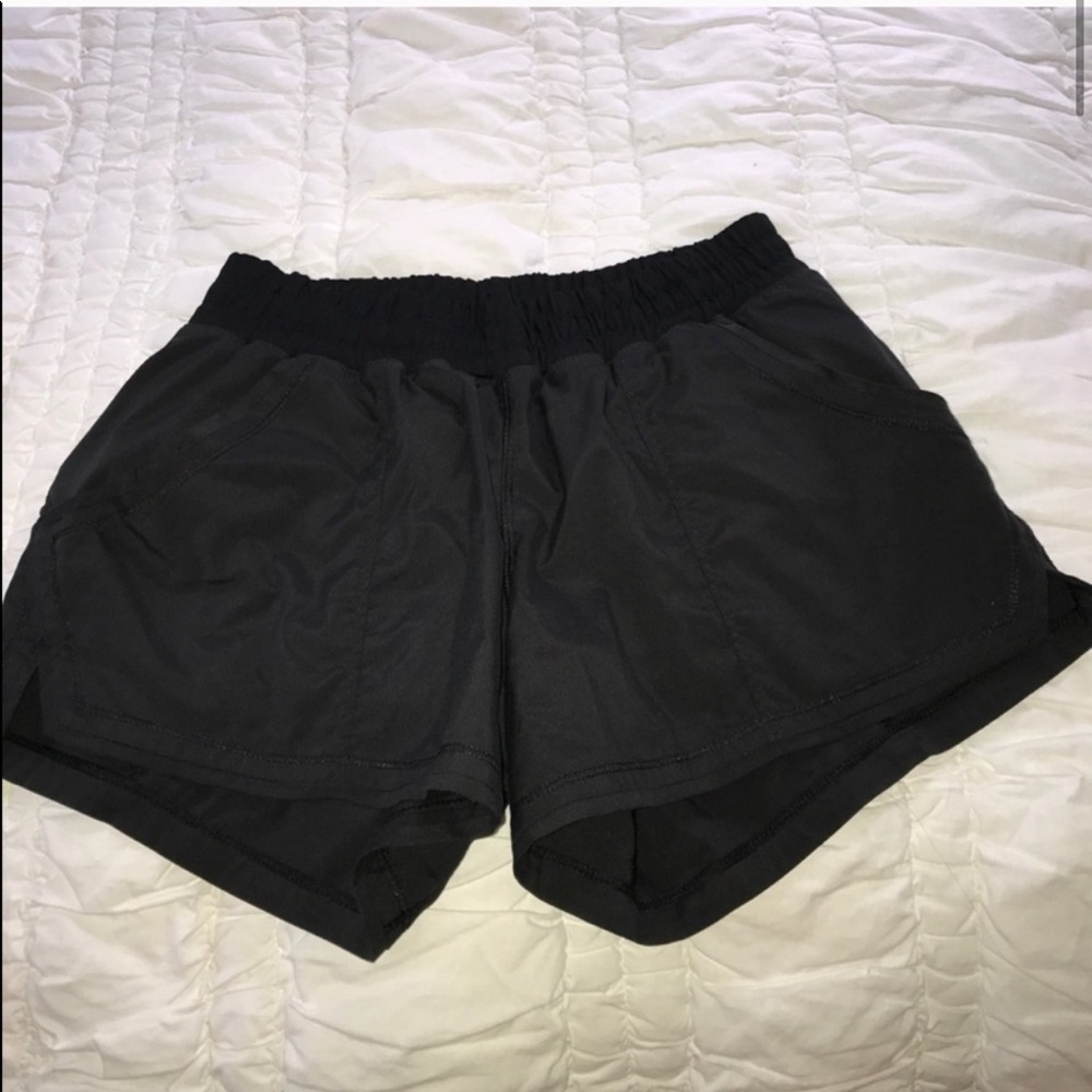 Black Lululemon Running Shorts